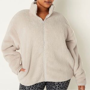 Victoria’s Secret pink Sherpa zip up! Super comfortable!